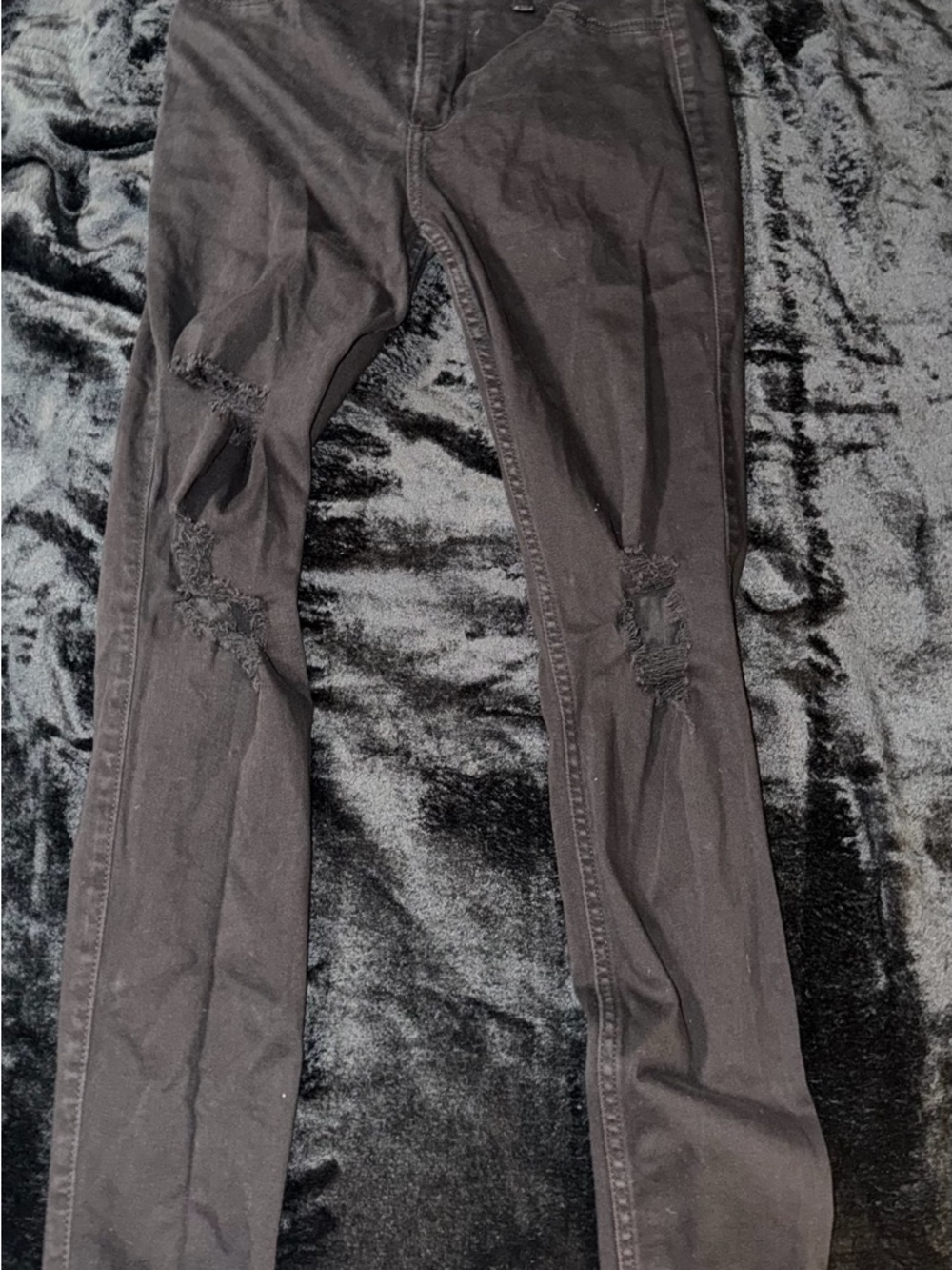 Hollister Black High-Rise Jean Leggings